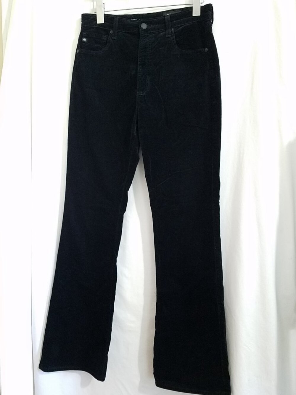 AG Adriano Goldschmied Alexxis Boot High Rise Pants Size 30 Black Super Soft